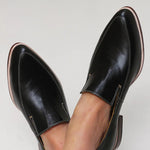Thalia - Mocassins Minimalistes Sculptés