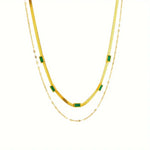 Collier Rétro Double Couche Sorella Gem