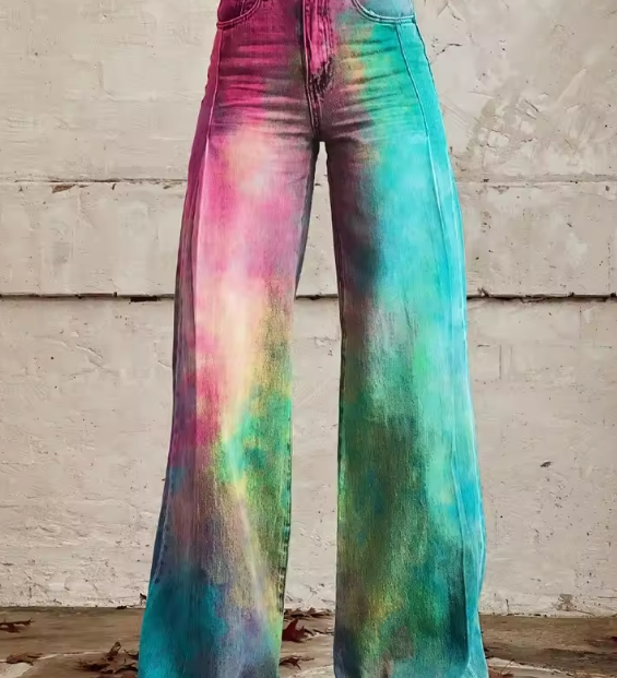 Hélène | Pantalon Bohème Texturé