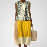 Sybille - Robe d'Ete Confortable Sans Manches