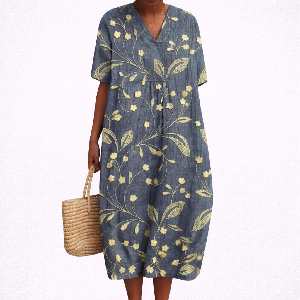 Isaline - Robe d'Ete Confortable