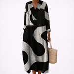 Ophelie - Robe d'Ete Imprimee Flatteuse