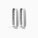 Grandes boucles d'oreilles avec icône de paon