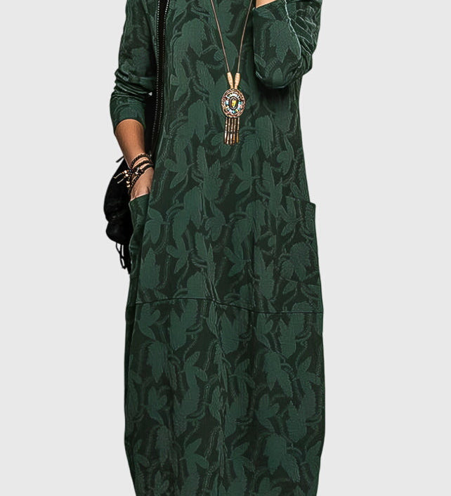 Victoria | Robe Décontractée à Col Rond