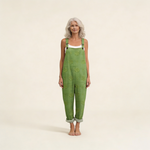Eugénie | vert texturé naturel harmonieuse