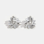 Élodie – Boucles d'oreilles en argent a forma di fiore