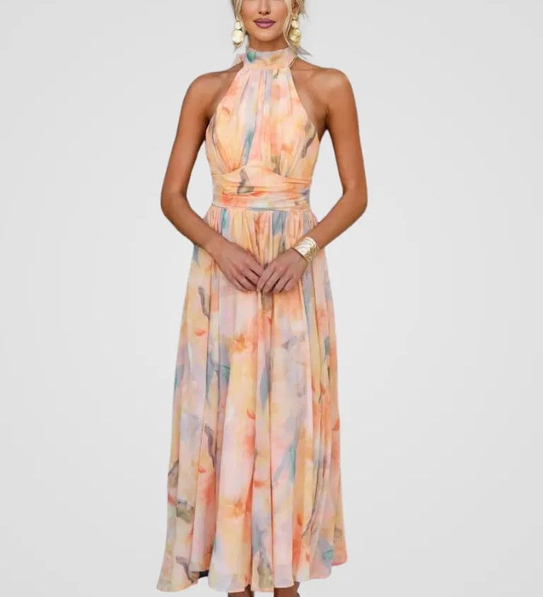 Elviana | Robe Midi Élégante